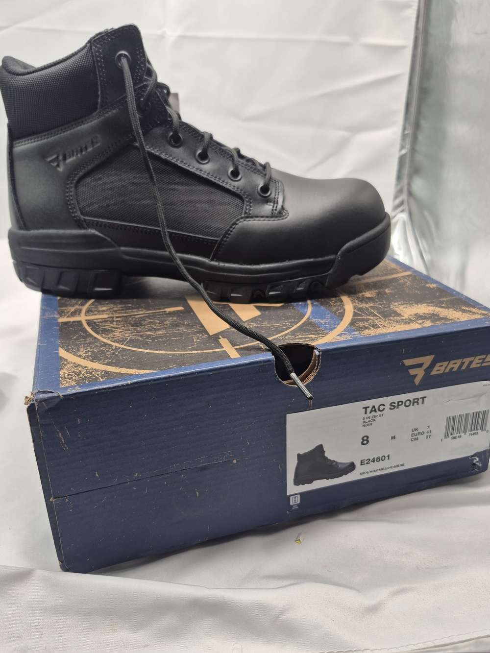 Bates Tac Sport Men's Black Tactical Boot